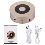 A8 Portable Stereo Bluetooth Speaker Built-in MIC, Support Hands-free Calls / TF Card / AUX IN, Pink, Silver, Gold, Grey, Red