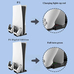 iplay HBP-269 For PS5 De / UHD Charging Stand Vertical Base Holder With Handle Charger, iPega HBP-269