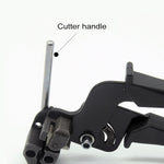 Zip Tie Automatic Tension Cut off Gun Special Pliers Fastening Tool for Stainless Steel Cable Tie with a Width of 4.6-12mm, XN-LQG