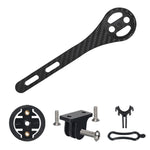 TOSEEK Full Carbon Fiber Road Bicycle Code Table Holder For Garmin Series(Gloss), For Garmin Series(Gloss)