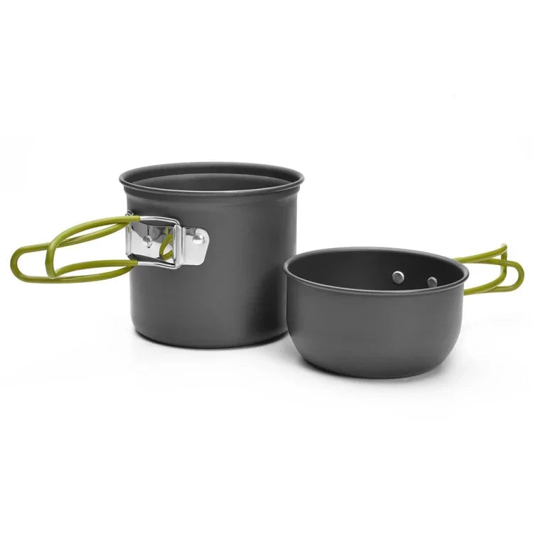 DS-101 Portable Outdoor Camping Cooking Set Picnic Boiler Cookware Combination
