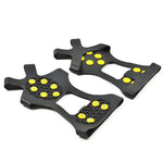 10 Teeth Ice Claw Outdoor Non-slip Shoes Covers for Ice Snow Ground, Size : XL, Size : XL