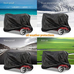 Electric Scooter Dustproof and Anti-ultraviolet Protective Cover,Size: 170x61x117cm, 170x61x117cm