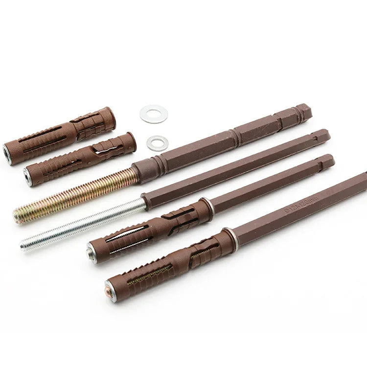 10 PCS Concealed Layer Board Pin Wall Bookshelf Invisible Bulkhead Nail, 10x145mm, 10x145mm