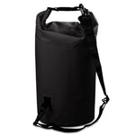 Outdoor Waterproof Double Shoulder Bag Dry Sack PVC Barrel Bag, Capacity: 30L, Capacity: 30L (Sky Blue), Capacity: 30L (Yellow), Capacity: 30L (Black), Capacity: 30L (Dark Blue), Capacity: 30L (Orange), Capacity: 30L (Pink), Capacity: 30L (Green)