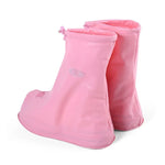 Fashion Children PVC Non-slip Waterproof Thick-soled Shoe Cover Size: XL, Size: XL