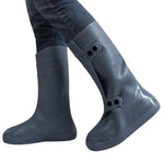High Tube Rainproof Snowproof Adult Shoe Cover Size: XXL, Size: XXL