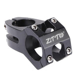 ZTTO Cycling Accessories MTB Bike Handlebar Stem Suitable for 31.8mm, Black