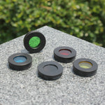 Datyson 5P9954 Astronomical Telescope Accessories 1.25 inch Planet Moon Nebula Filter Neutral Edition, Blue, Purple, Red, Yellow, Black, Orange, Pink, Green