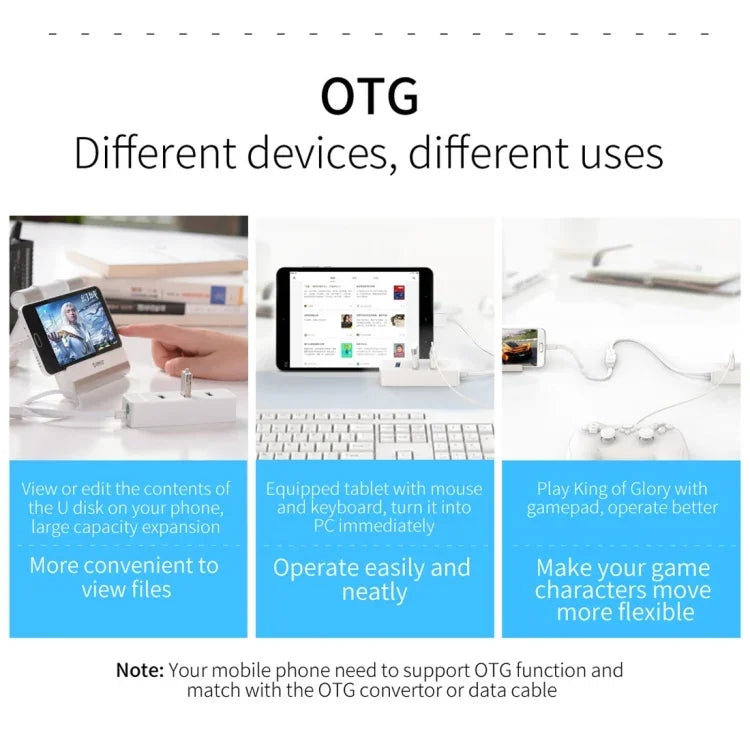 ORICO W5P-U3-30 4-Port USB 3.0 Desktop HUB with 30cm Micro USB Cable Power Supply, W5P-U3-30 Black