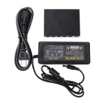 5 Ports 10/100Mbps POE Switch IEEE802.3af Power Over Ethernet Network Switch for IP Camera VoIP Phone AP Devices, 5 Ports Black