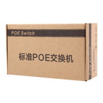 5 Ports 10/100Mbps POE Switch IEEE802.3af Power Over Ethernet Network Switch for IP Camera VoIP Phone AP Devices, 5 Ports Black