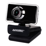 aoni C11 720P 150-degree Wide-angle Manual Focus HD Computer Camera with Microphone, C11