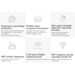 VONETS VAP11S 2.4G Mini Wireless Bridge 300Mbps WiFi Repeater with 2 Antennas, VAP11S