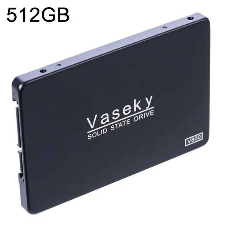 Vaseky V800 512GB 2.5 inch SATA3 6GB/s Ultra-Slim 7mm Solid State Drive SSD Hard Disk Drive for Desktop, Notebook, 512GB