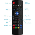 MX3-L Standard Version 2.4GHz Fly Air Mouse Wireless Keyboard Remote Control, Standard Version