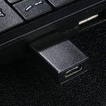 USB 3.0 Male to Type-C / USB-C Female Aluminium Alloy Adapter, USB 3.0 Male to Type-C Female