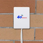 28dBi 4G Antenna with SMA Male Connector for 4G LTE FDD/TDD Router, SMA Male