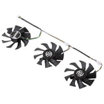 3 PCS Graphics Card Cooling Fan for Zotac GTX 1070-8GD5 X-OC, Diameter: 85mm, 0.5A Diameter: 9.5mm(3 PCS)