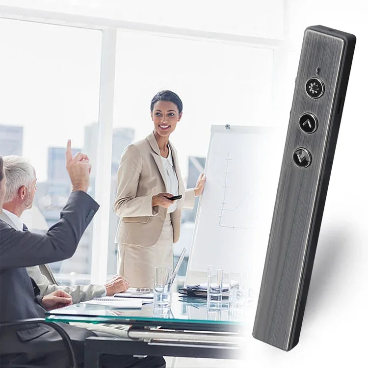 PR-20 Wireless Presenter PowerPoint PPT Clicker Presentation Remote Control Pen Laser Pointer Flip Pen with Air Mouse Function, Laser Pointer Flip Pen