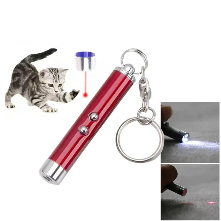 LED赤色ポイントファンシー猫用おもしろレーザーペン