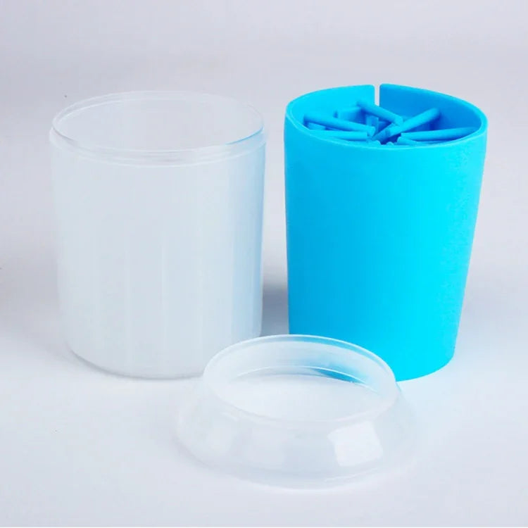 Pet Cat Dog Foot Clean Cup Cleaning Tool Silicone Washing Cup, Size: Middle, Size: Middle