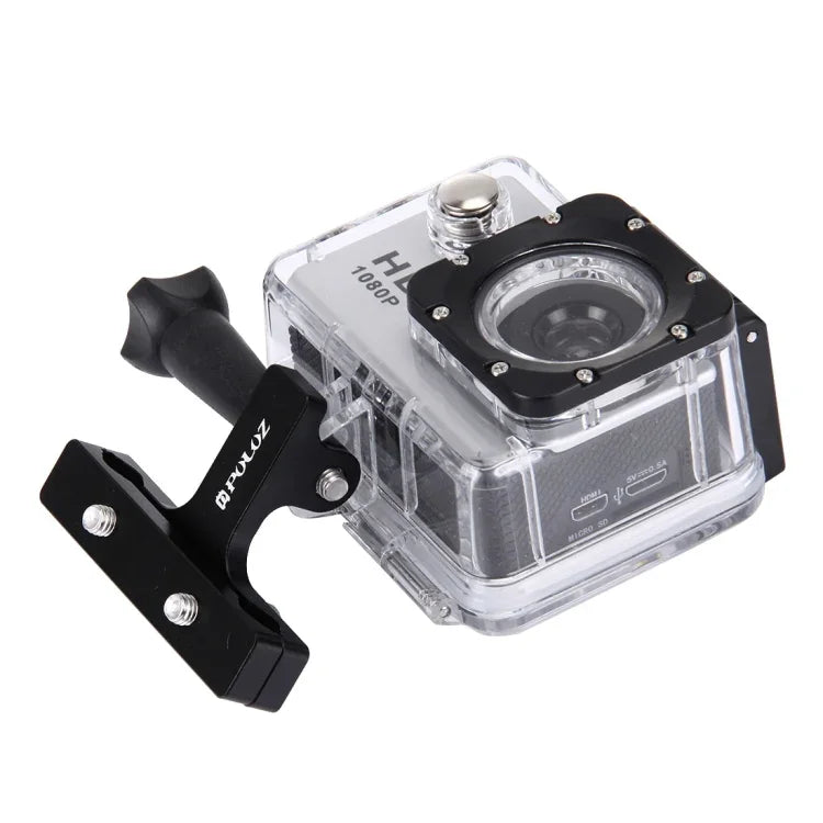 PULUZ Aluminium Alloy Bike Seat Cushion Mount for for GoPro, Insta360, DJI and Other Action Cameras, Seat Mount