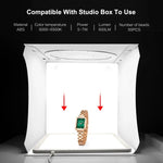 PULUZ 20cm LED Shadowless Light Pad for Photo Studio Box, 20cm Shadowless Light