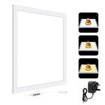 PULUZ 1000LM LED Acrylic No Polar Dimming Shadowless Light Pad with Switch for 40cm Photo Studio Box, Light(US), Light(UK), Light(EU)