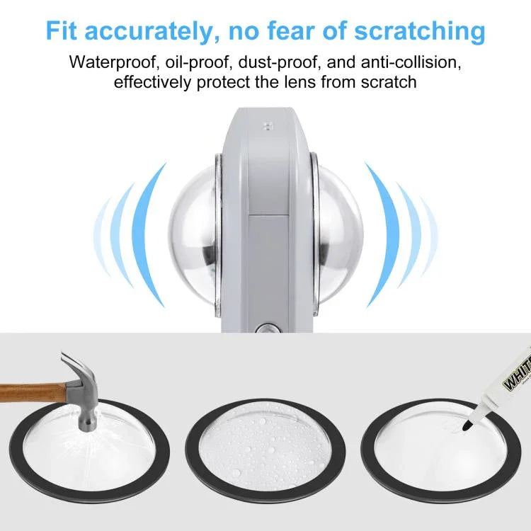 PULUZ Lens Guard PC Protective Cover Kits for Ricoh Theta SC2 / S / V