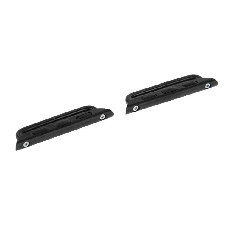2 PCS for Apple Watch 42mm Metal Strap Connector Metal Buckle with Screwdrivers Tool
