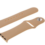 For Apple Watch Sport 38mm High-performance Rubber Sport Watch Band with Pin-and-tuck Closure