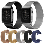 For Apple Watch 38mm Milanese Loop Magnetic Stainless Steel Watchband, For Apple Watch 42mm / 41mm / 40mm / 38mm
