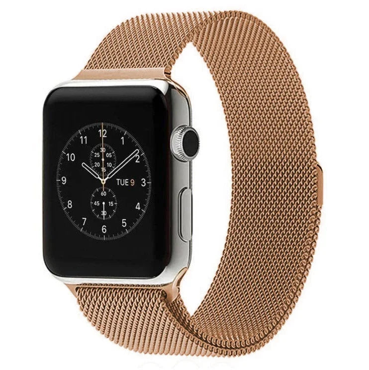 For Apple Watch 42mm Milanese Loop Magnetic Stainless Steel Watch Band, For Apple Watch 46mm / 49mm / 45mm / 44mm