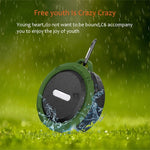 C6 Outdoor Waterproof Bluetooth Speaker with Suction, Support Hands-free Calling