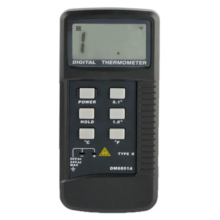 Digital Thermometer with K-Type Sensor , DM6801A