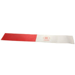 10 PCS Safety Warning Car Strap Reflective Truck Sticker, Size: 29.5cm x 4.8cm (Red + Silver), Warning Car Strap