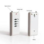 Electric Dog Remote Control Training, White
