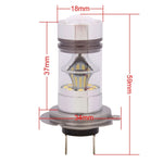 H7 850LM 100W LED Car Front Headlights / Daytime Running Light / Driving Lamp Bulb, DC 12-24V, H7