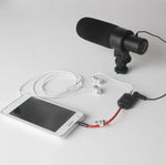 Aputure 3.5mm Audio Y Male to 2 Female Headset Mic Splitter Cable, 3.5mm Male to 2 Female