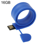 Silicone Bracelet USB Flash Disk with 16GB Memory, 16GB, 16GB (Orange), 16GB (Pink), 16GB (Purple)