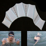 Silicone Swimming Web Fins Hand Flippers Training Gloves, M, Size: M Blue, Size: M Magenta