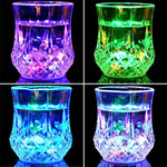 Creative Colorful LED Light Pineapple Inductive Rainbow Color Cup, LED Light Pineapple Cup