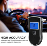 3 digitals LCD Display Breath Alcohol Tester Analyzer, AT-818