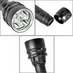 5000 LM UV Purple Light, Diving Depth: 150m (Black)