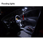 2 PCS T10 1.5W 60LM 1 LED Dark Blue COB LED Brake Light for Vehicles, DC12V