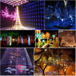 For Christmas Party, 300 LED with 8 Functions Controller, 220-240V, EU Plug, 30m