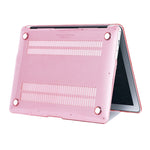 For MacBook Air 13.3 inch A1466 2012-2017 / A1369 2010-2012 Laptop Crystal Hard Protective Case, Pink