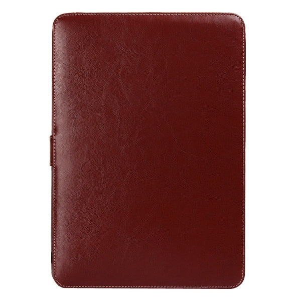 Notebook Leather Case with Snap Fastener for 13.3 inch MacBook Pro