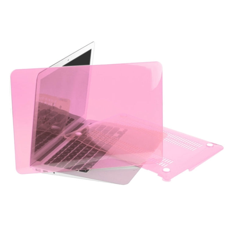 ENKAY for Macbook Air 13.3 inch (US Version) / A1369 / A1466 Hat-Prince 3 in 1 Crystal Hard Shell Plastic Protective Case with Keyboard Guard & Port Dust Plug